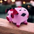 Adorable Fat Nuggets Plush Toy, Helluva Boss Inspired Piggy Plushie, Hazbin Hotel Stuffed Animal For Fans, Handmade Fat Nuggets Pig Plush