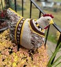 Knit chicken, Emotional support Chicken, Knitted chicken, Barnyard chicken, Knit Farmhouse chicken, Farm emotional support chicken