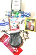 Vintage 90s Poker Chips Playing Cards Dice