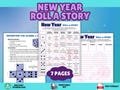 Roll a Story New Years Theme Printable Lesson