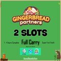 Gingerbread Partner event 2 Slots Full Carry 80k Points (Reserve Now!)