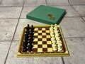 Soviet travelling magnetic chess set 70s vintage in good condition. Great gift for mens, chess lovers and collectors!
