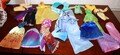 Barbie Disney Princess Outfits Disney Princess Dresses Costumes Good Pre-owned Condition with Light Playwear 18 PC. - Will Combine Shipping