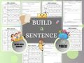 Write the Sentence, Writing Practice, Sentence Building Worksheets, 1st-3rd Learning, Writing Activity, Kids Activity, Homeschool Printable