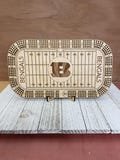 Cincinnati Bengals Cribbage Board, Unique Game Set, Sports Fan Gift, Football Enthusiast, Custom Gift Idea, Christmas Gift