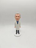 Custom Doctor Bobblehead - Personalized medical professional action figures suitable for thank you, retirement or Christmas gifts