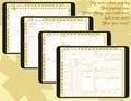 White and Gold --- DnD Journal - Digital Notebook - Session Tracker - Campaign Journal - 5e - Single Character - World map