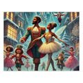 Jigsaw Puzzle: Hiphop Nutcracker Christmas Time Fun, Tin Box Included, Holiday Activity, Festive Toy, Unique Gift Idea, Stress Relief