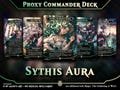 Sythis Aura EDH Deck (Anime Waifu) ••• 108 MTG Proxy Cards, Proxy Commander Deck