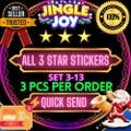 MONOPOLY GO!  3 Star Sticker's from Set 3 to 13 ( 3pcs per order )