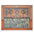 1906 Dutch-Indonesian Art Puzzle | Krefeld Exhibition Poster | Vintage Jigsaw Puzzle Gift for Art Lovers (120, 252, 500-Piece)