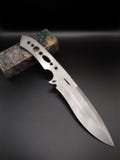 Böhler N690 Stainless Steel Knife Blank – 270mm Length, 60 HRC Hardness, Corrosion Resistant – Perfect for Knife Makers