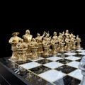 Mortal Chess Set With Chessboard Komb Personalized Chess Set With Chessboard Chess Gift For Him And Her | Customizations Available