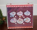 Vintage Sweet Valentine's Day Miniature Resin Tea Set - 8 Pieces - Like New in Box - Will Combine Shipping